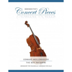 Concert Pieces. The Boy Paganini. Edward Mollenhauer