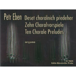 Ten Chorale Preludes.Petr Eben