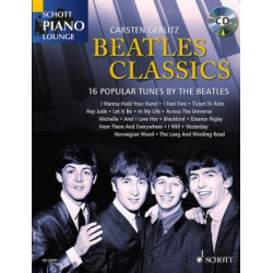 Beatles classics 16 popular tunes by the beatles For piano (+CD)
