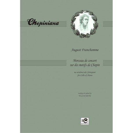 Morceau de concert sur des motifs de Chopin. A.Franchomme