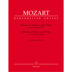 Sonatas for Piano and Violin Mozart