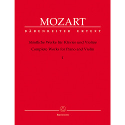 Complete Works for Piano and Violin. Mozart