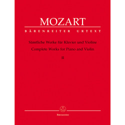 Complete Works for Piano and Violin II. Mozart