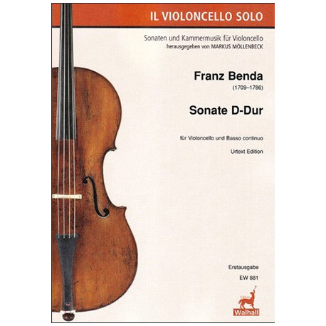 Sonate D-Dur. Franz Benda