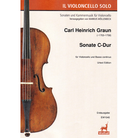 Sonate C-Dur na wiolonczelę i bc. C.H.Graun