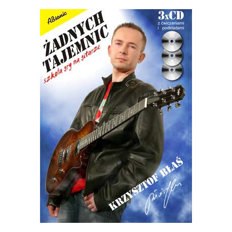 Żadnych tajemnic Szkoła gry na gitarze (+3 cd) Krzysztof Błaś