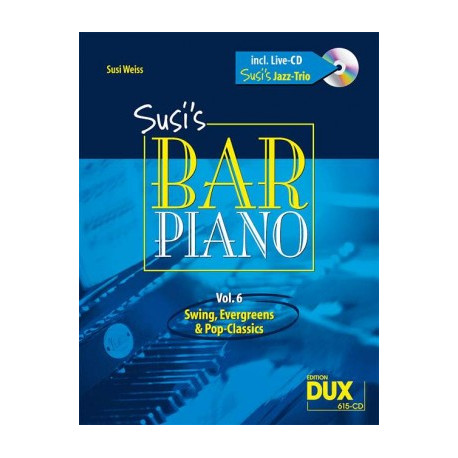 Susi's Bar piano vol 6 (+CD) nuty na fortepian dla średnio-zaawansowanych