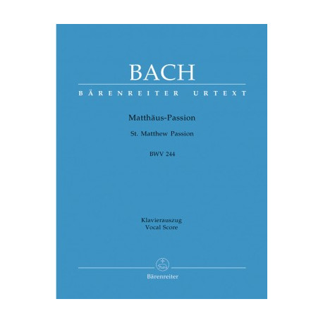 St.Matthew Passion. Bach