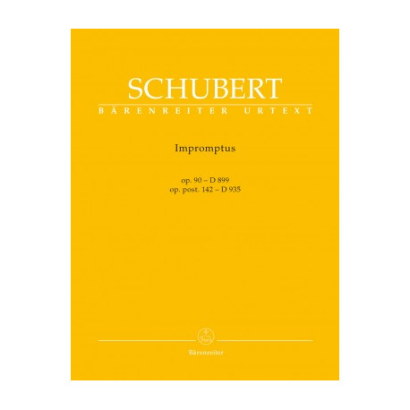 Schubert, F: Impromptus, Op.90 (D.899), Op.posth.142 (D.935) (Urtext)
