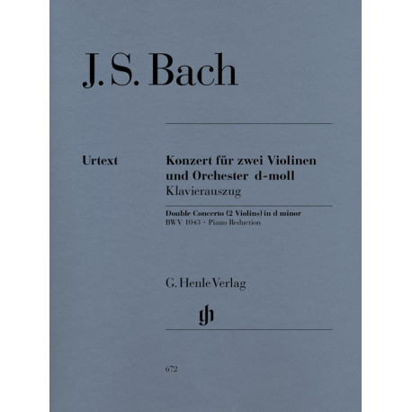 Bach, J S: Concerto for 2 Violins and Orchestra d minor BWV 1043