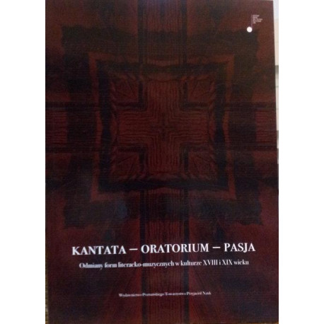 Kantata-oratorium-pasja .A.Borkowska-Rychlewska, E.Nowicka