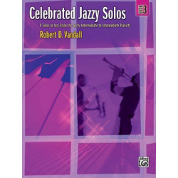Robert D. Vandall: Celebrated Jazzy Solos, Book 3