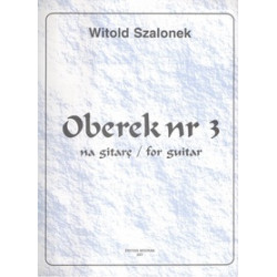 W. Szalonek - Oberek nr 3 na gitarę