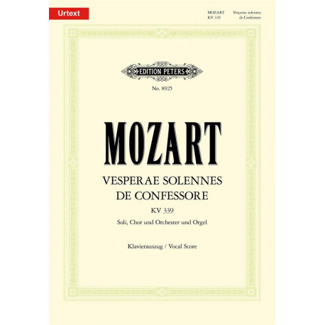 Mozart: Vesperae solennes de Confessore (Lat.) K.339