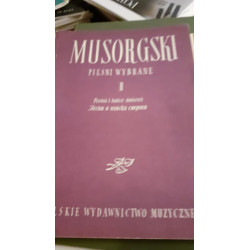 Moussorgsky - Pieśni wybrane II