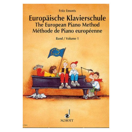 Emonts, F: The European Piano Method 1