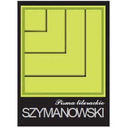 Karol Szymanowski Pisma T2 Pisma Literackie