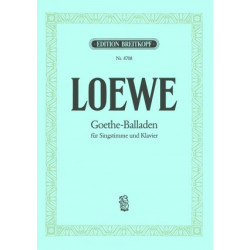 Loewe: Goethe-Balladen