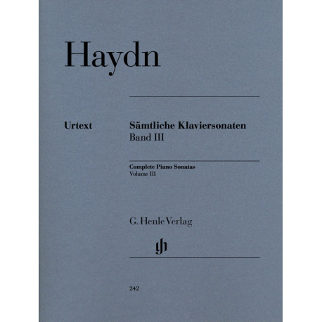 Haydn, J: Complete Piano Sonatas Band 3