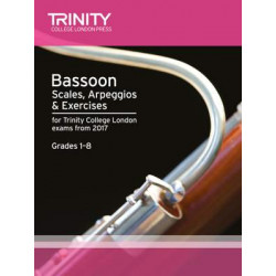 Bassoon Scales Grades 1-8 from 2017