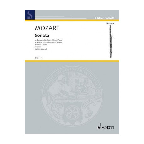 Mozart, W A: Sonata KV 292