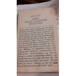 Nowe szkice z estetyki muzycznej. Z.Lissa