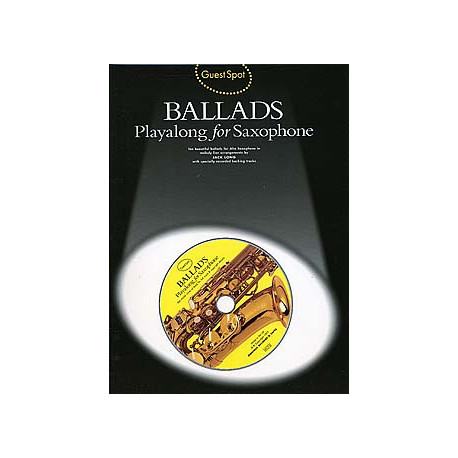 Ballads. Playalong for Saxophone