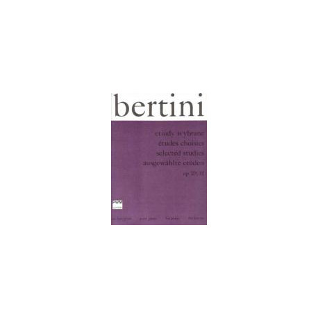 Henri Bertini  Etiudy wybrane z op. 29, 32