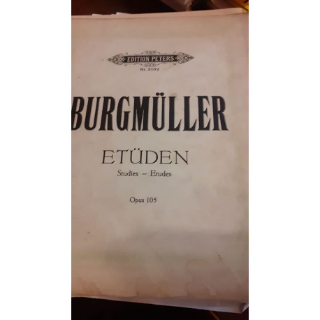 Johann Friedrich Burgmuller  Etiudy na fortepian, op. 105