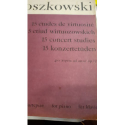 15 etiud wirtuozowskich. M. Moszkowski
