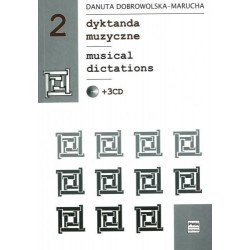 Dyktanda muzyczne 2 (+3cd)  Danuta Dobrowolska -  Marucha