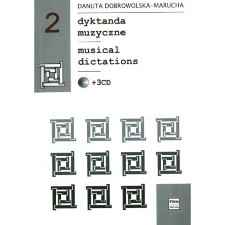 Dyktanda muzyczne 2 (+3cd)  Danuta Dobrowolska -  Marucha