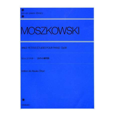 Moszkowski, M: 20 Petites Etudes op. 91