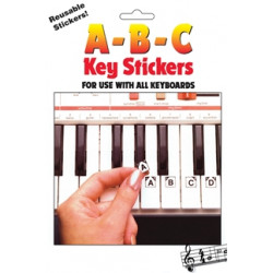 ABC Keyboard Stickers. Naklejki