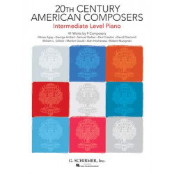 20th Century American Composers - Intermed. Level