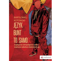 Język Bunt Tożsamość  Bartłomiej Kotowski