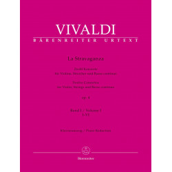 Vivaldi, Antonio: La Stravaganza op. 4 Volume I Concertos I-VI