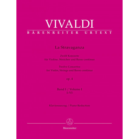 Vivaldi, Antonio: La Stravaganza op. 4 Volume I Concertos I-VI