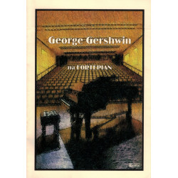 George Gershwin na fortepian