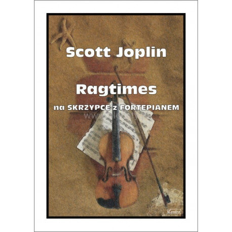 Ragtimes na skrzypce z fortepianem Scott Jopiln
