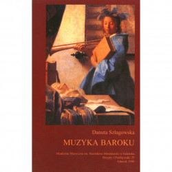 Muzyka baroku Danuta Szlagowska