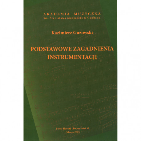 Podstawowe zagadnienia instrumentracji Kazimierz Guzowski