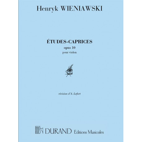 Wieniawski: Etudes-Caprices Op.10