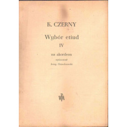 Wybór etiud IV na akordeon Karl Czerny