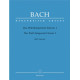 Das Wohltemperierte Klavier I. Bach