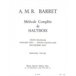 Apollon Marie Rose Barret - Méthode Complète De Hautbois 3