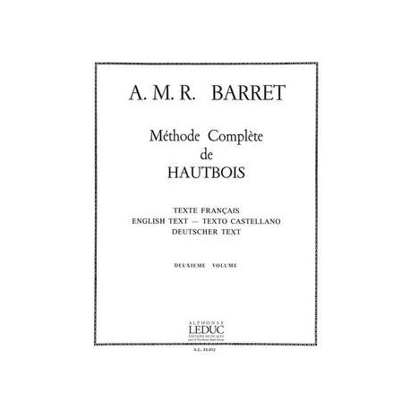 A.M.R. Barret: Methode complete Vol.2