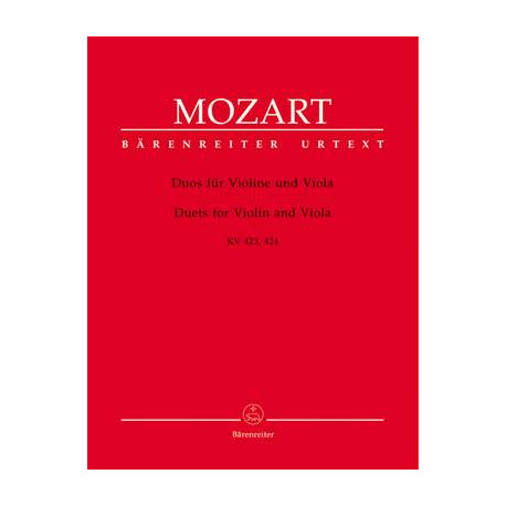 Mozart, WA: Duos (2), (K.423,424) (Urtext)
