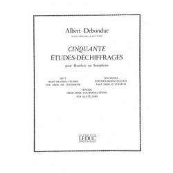 Albert Debondue: 50 Etudes-Déchiffrages