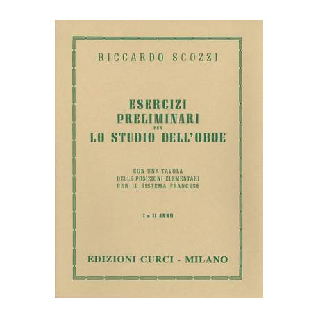 Riccardo Scozzi: Esercizi Preliminari